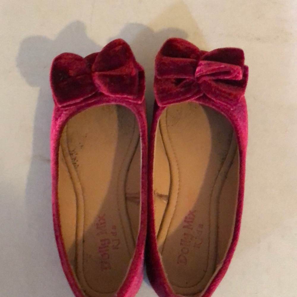 Dolly Mix Kids Shoes size 1 Burgundy